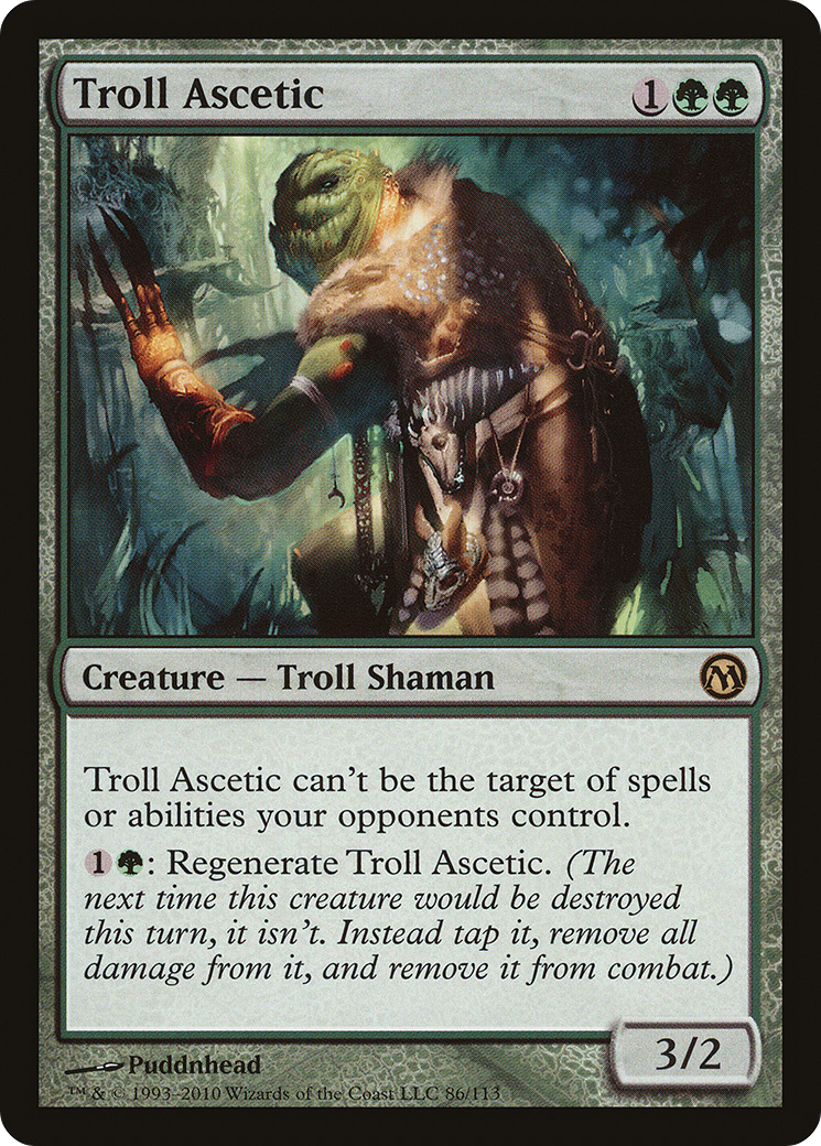 Troll Ascetic (DPA-086) - Duels of the Planeswalkers