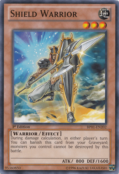 Shield Warrior [BP01-EN202] Common - Josh's Cards