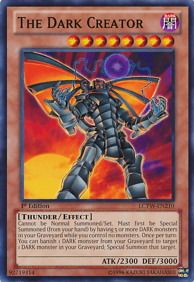 The Dark Creator [LCYW-EN210] Common - Josh's Cards