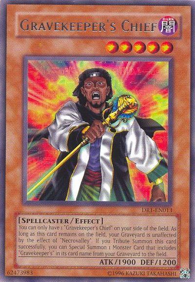 Gravekeeper's Chief [DR1-EN013] Rare - Josh's Cards
