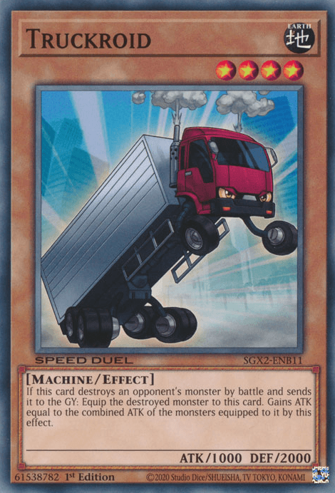 Truckroid [SGX2-ENB11] Common - Josh's Cards