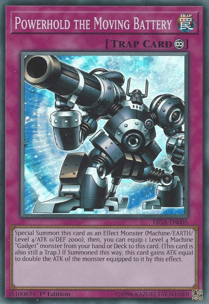 Powerhold the Moving Battery [FIGA-EN005] Super Rare - Josh's Cards