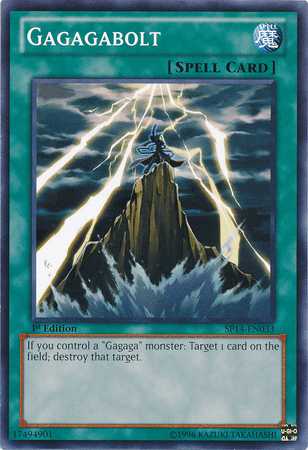 Gagagabolt [SP14-EN033] Common - Josh's Cards
