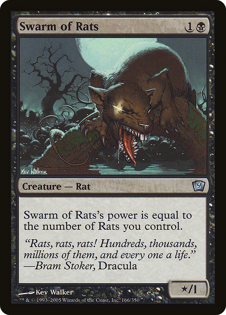 Swarm of Rats [Ninth Edition] Foil