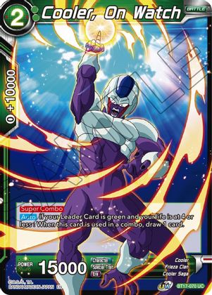 Cooler, On Watch (BT17-070) [Ultimate Squad] Parallel Foil