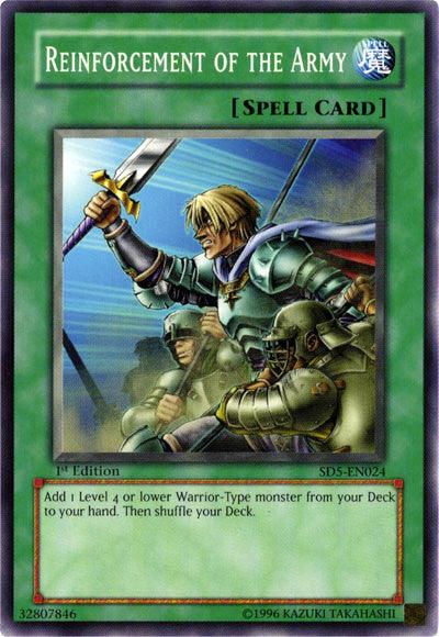 Reinforcement of the Army [SD5-EN024] Common - Josh's Cards