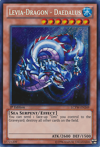 Levia-Dragon - Daedalus [LCYW-EN249] Secret Rare - Josh's Cards