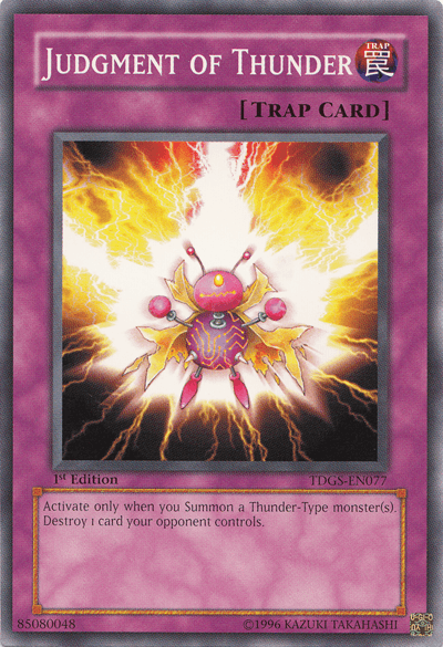 Judgment of Thunder [TDGS-EN077] Common - Josh's Cards
