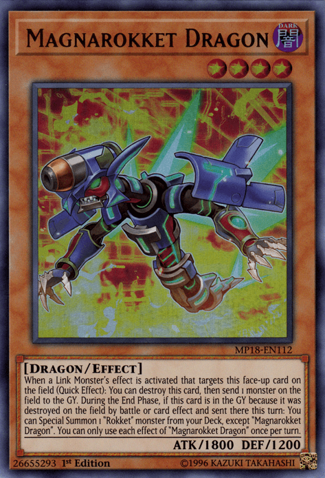 Magnarokket Dragon [MP18-EN112] Ultra Rare - Josh's Cards