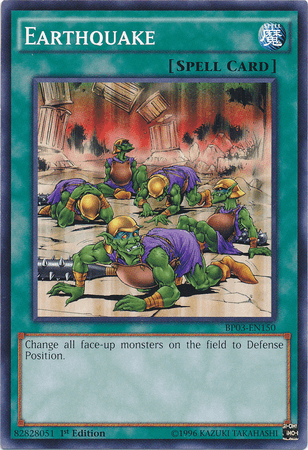 Earthquake [BP03-EN150] Common - Josh's Cards