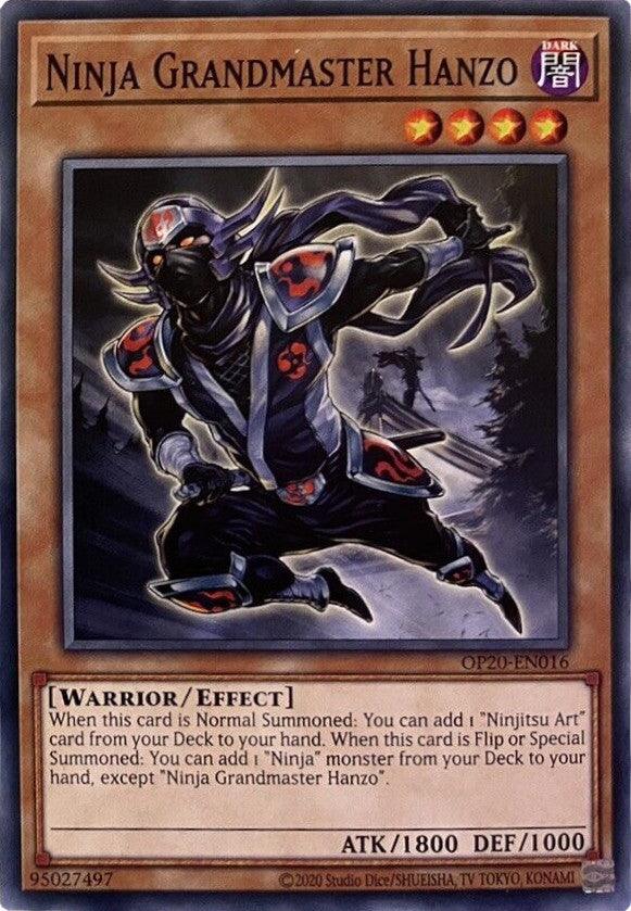 Ninja Grandmaster Hanzo [OP20-EN016] Common - Josh's Cards