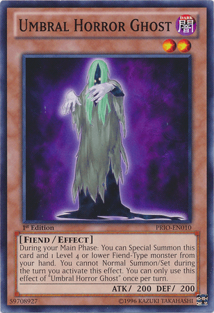 Umbral Horror Ghost [PRIO-EN010] Common - Josh's Cards