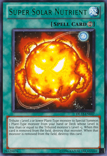Super Solar Nutrient (Green) [DL12-EN017] Rare - Josh's Cards