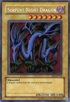 Serpent Night Dragon [SRL-EN103] Secret Rare - Josh's Cards