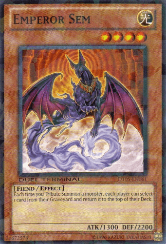 Emperor Sem [DT05-EN061] Common - Josh's Cards