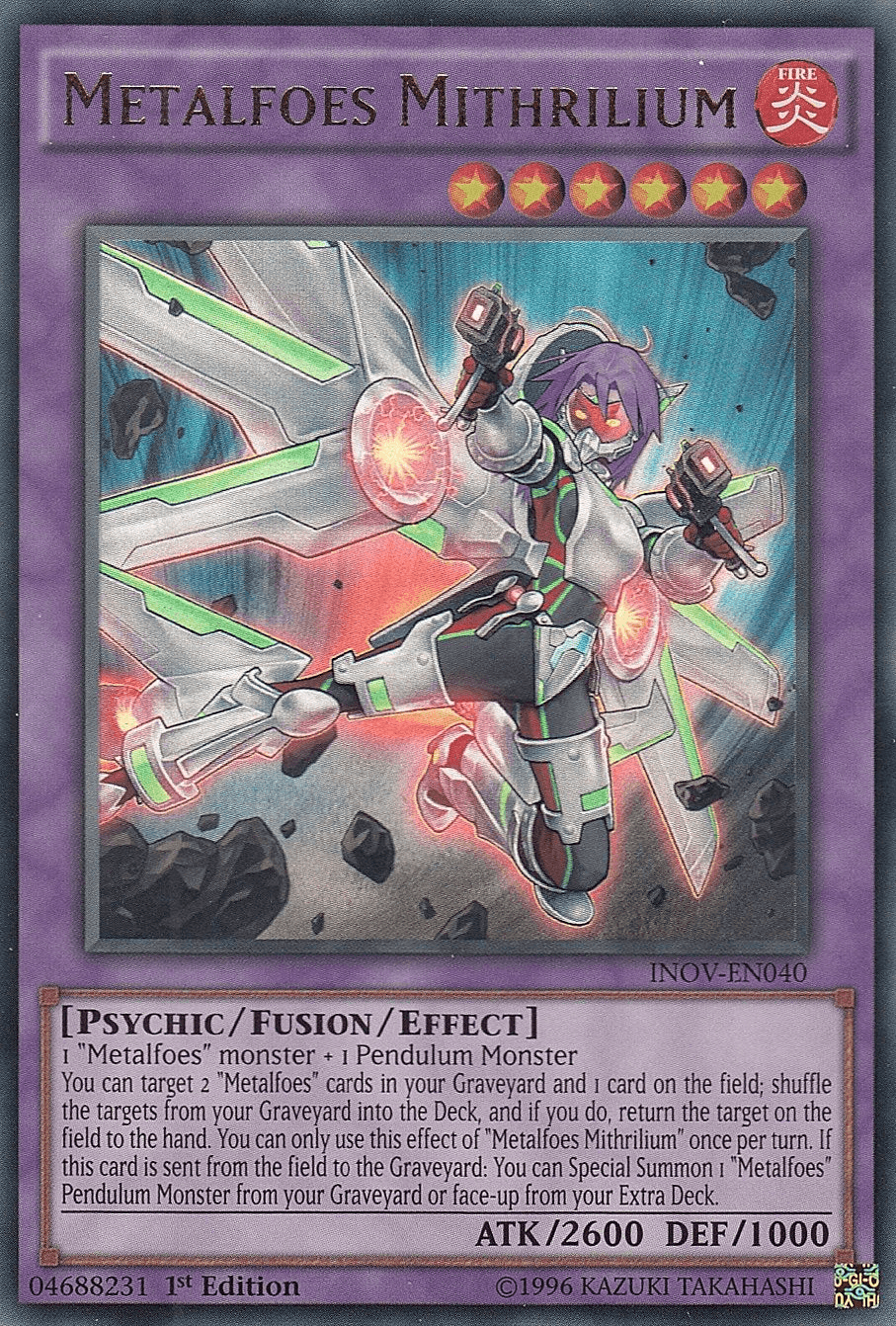 Metalfoes Mithrilium [INOV-EN040] Ultra Rare - Josh's Cards