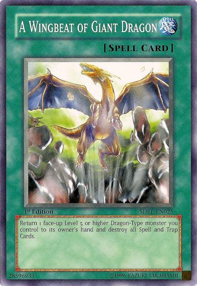 A Wingbeat of Giant Dragon [SDRL-EN025] Common - Josh's Cards