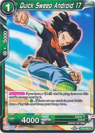 Quick Sweep Android 17 (BT9-045) [Universal Onslaught] Parallel Foil