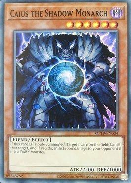 Caius the Shadow Monarch [OP19-EN004] Super Rare - Josh's Cards