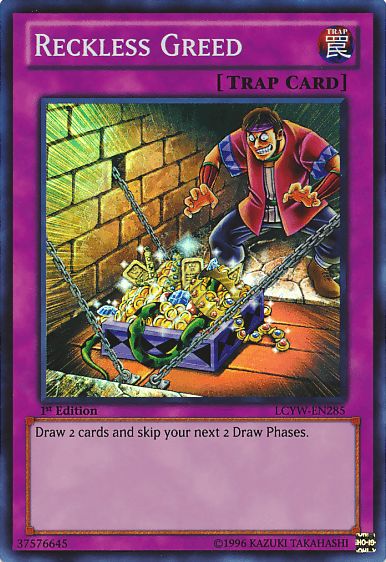 Reckless Greed [LCYW-EN285] Super Rare - Josh's Cards