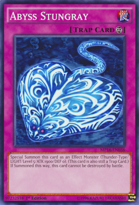 Abyss Stungray [MP16-EN036] Common - Josh's Cards