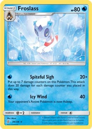 Froslass (SM Unified Minds) 038/236 - Deck Exclusives