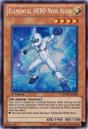 Elemental HERO Neos Alius [RYMP-EN010] Secret Rare - Josh's Cards