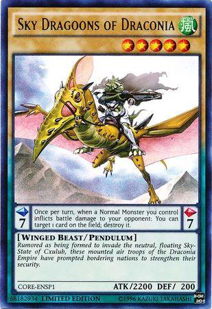 Sky Dragoons of Draconia [CORE-ENSP1] Ultra Rare - Josh's Cards