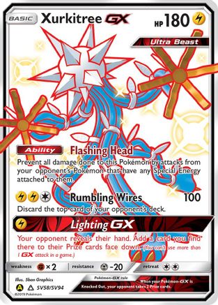 Xurkitree-GX [SV58] (Shiny Vault) Holofoil