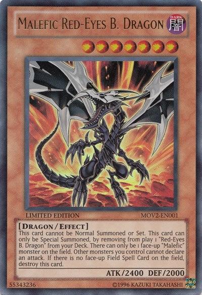 Malefic Red-Eyes B. Dragon [MOV2-EN001] Ultra Rare - Josh's Cards
