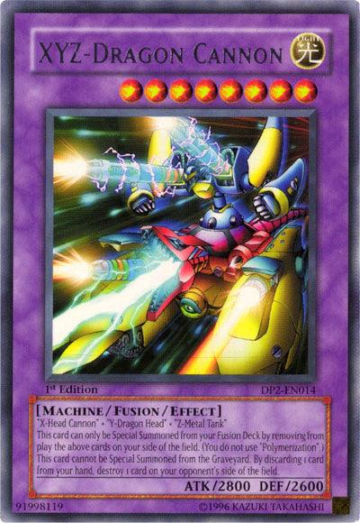 XYZ-Dragon Cannon [DP2-EN014] Rare - Josh's Cards