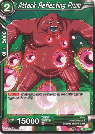 Attack Reflecting Prum (TB1-065) [The Tournament of Power] Parallel Foil