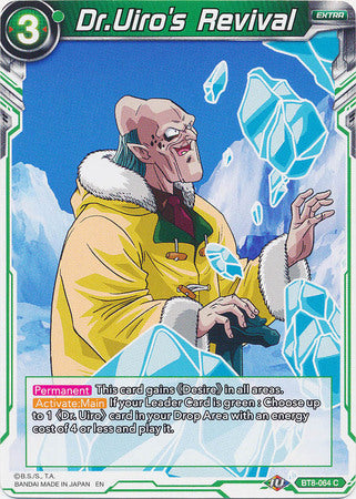 Dr.Uiro's Revival (BT8-064) [Malicious Machinations] Parallel Foil