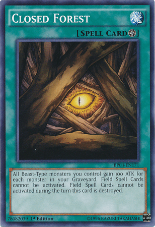 Closed Forest [BP03-EN171] Common - Josh's Cards