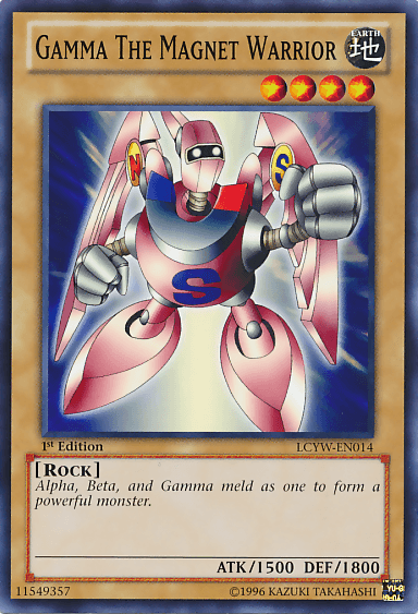 Gamma the Magnet Warrior [LCYW-EN014] Common - Josh's Cards