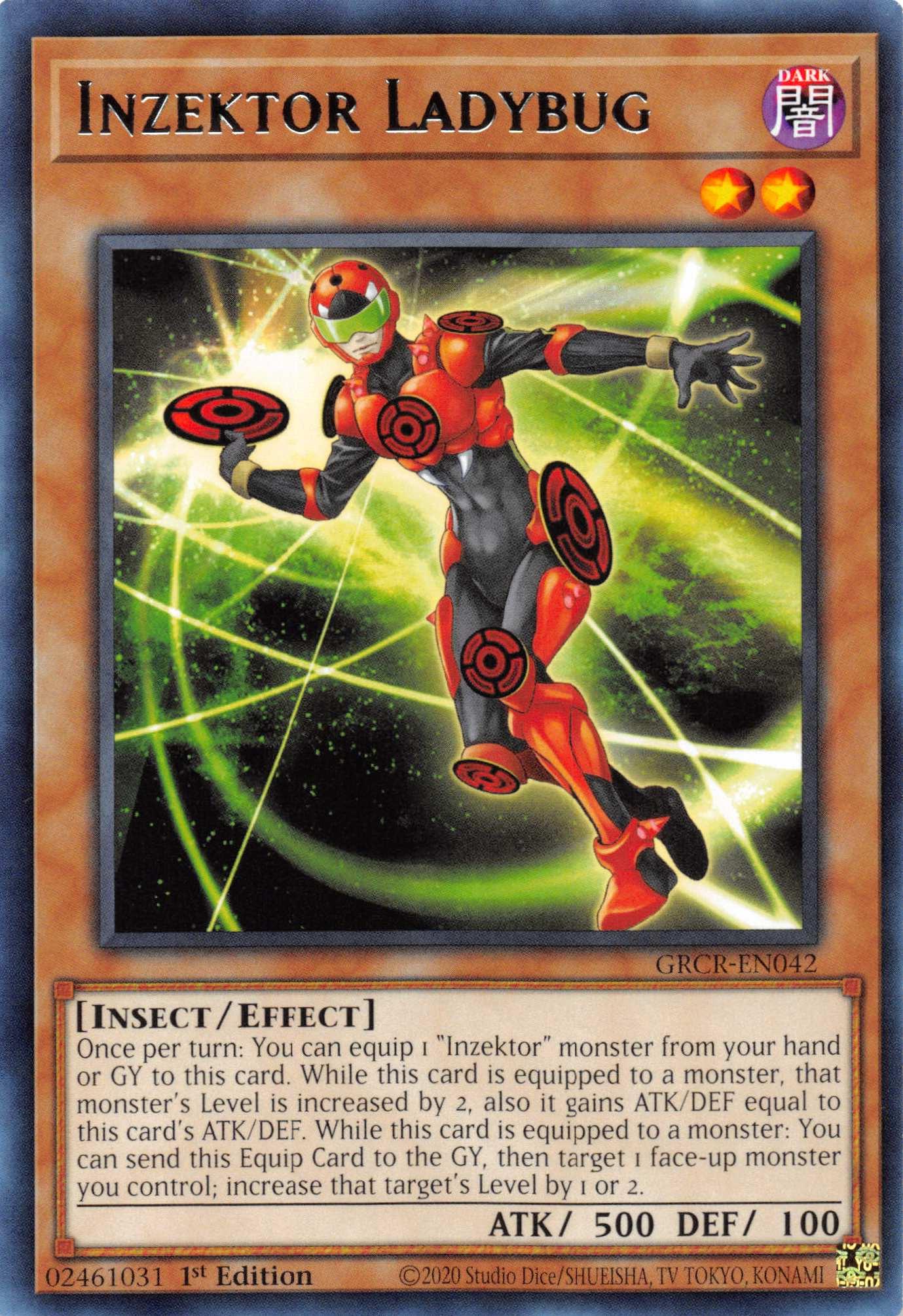 Inzektor Ladybug [GRCR-EN042] Rare - Josh's Cards
