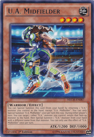 U.A. Midfielder [NECH-EN087] Rare - Josh's Cards