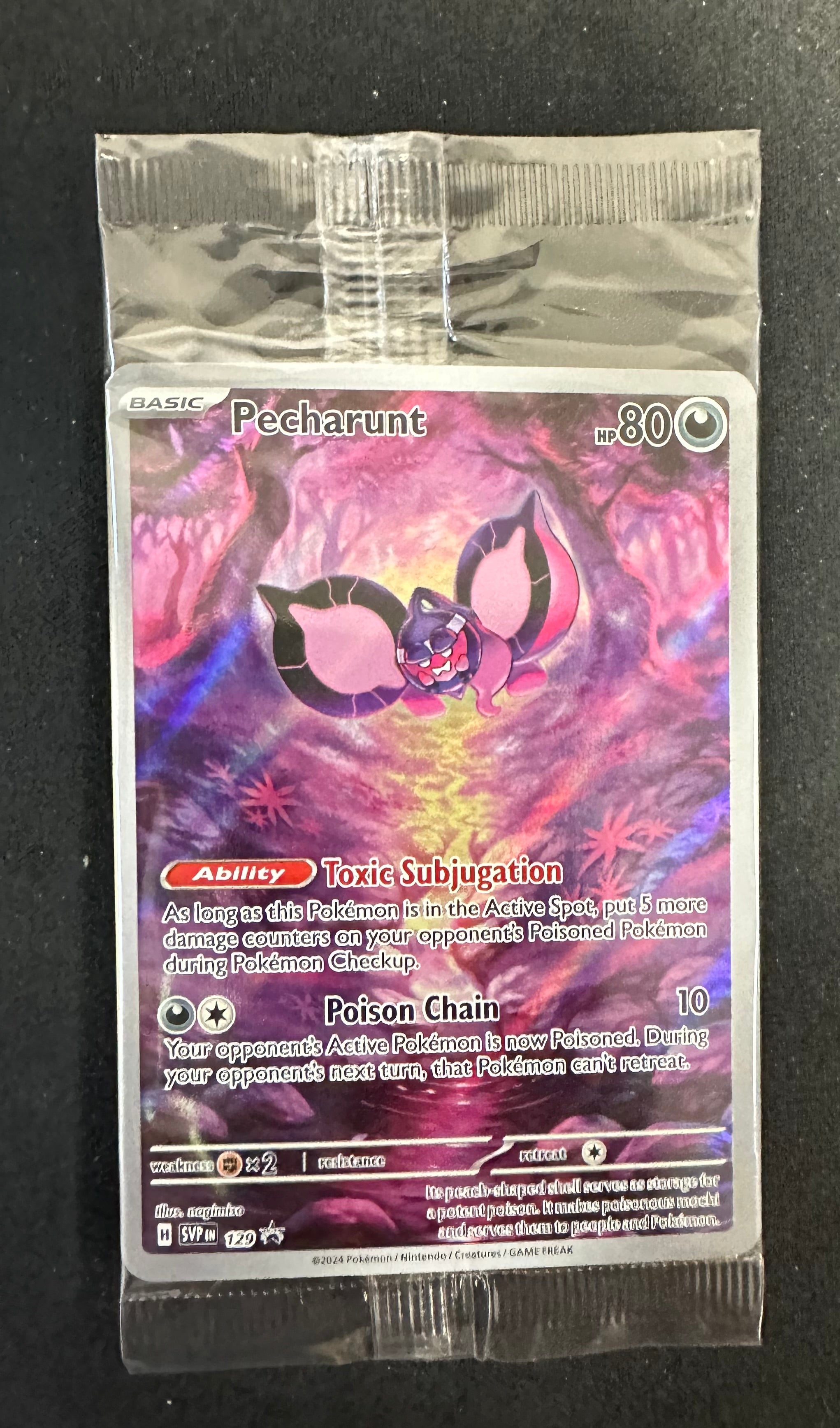 Pecharunt [Sealed] (129) [Scarlet & Violet: Black Star Promos]