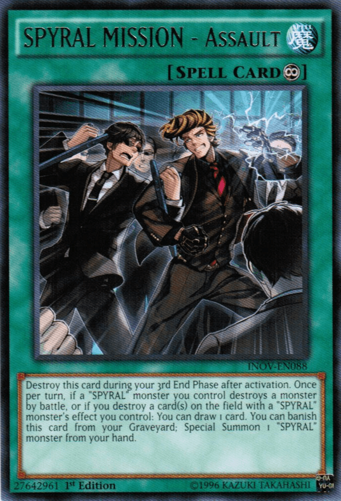 Spyral Mission - Assault [INOV-EN088] Rare - Josh's Cards