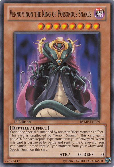 Vennominon the King of Poisonous Snakes [RYMP-EN069] Common - Josh's Cards