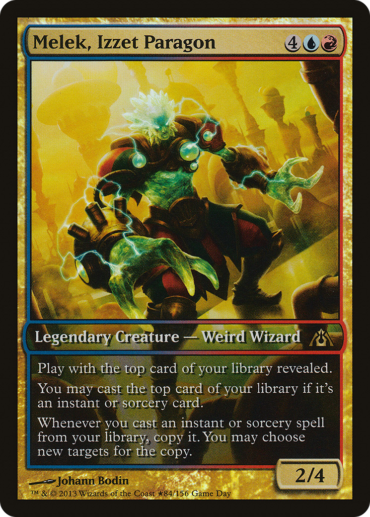 Melek, Izzet Paragon (GAME-084) - Dragon's Maze Promos Foil