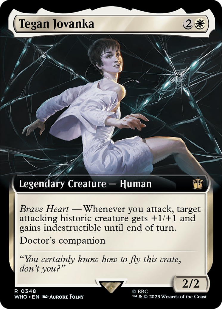 Tegan Jovanka (WHO-348) - Doctor Who: (Extended Art) Foil