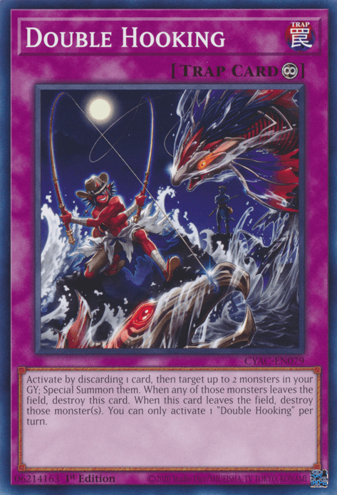 Double Hooking [CYAC-EN079] Common - Josh's Cards