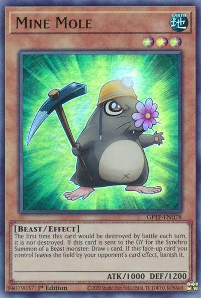 Mine Mole [GFTP-EN078] Ultra Rare - Josh's Cards