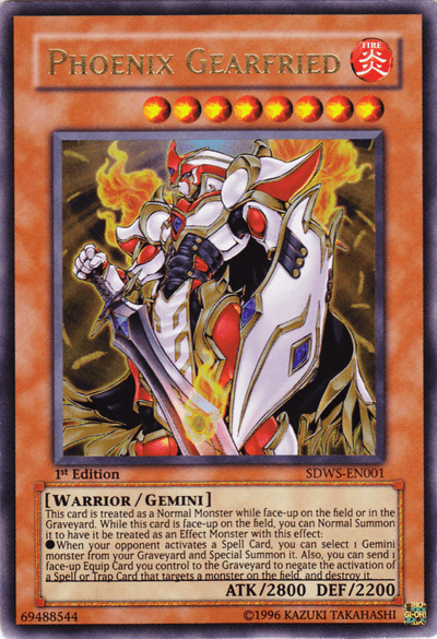 Phoenix Gearfried [SDWS-EN001] Ultra Rare - Josh's Cards