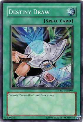 Destiny Draw [DLG1-EN109] Super Rare - Josh's Cards