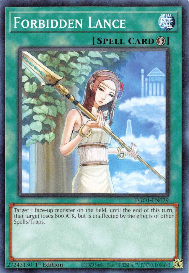 Forbidden Lance [EGO1-EN029] Common - Josh's Cards