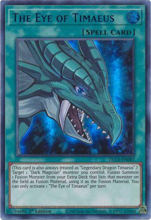 The Eye of Timaeus (Blue) [DLCS-EN007] Ultra Rare - Josh's Cards