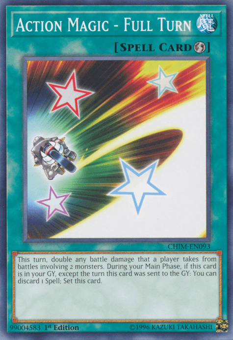Action Magic - Full Turn [CHIM-EN093] Common - Josh's Cards