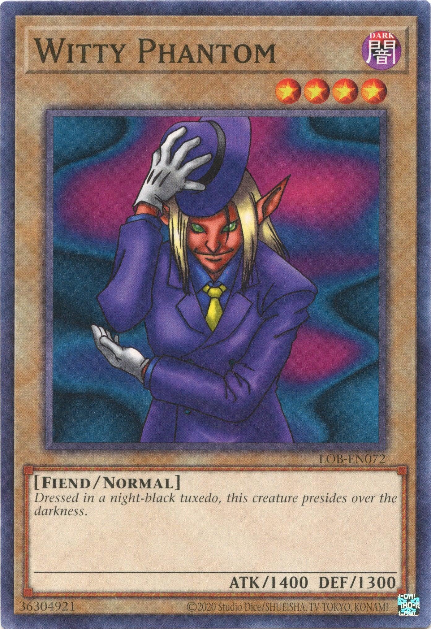 Witty Phantom (25th Anniversary) [LOB-EN072] Common - Josh's Cards